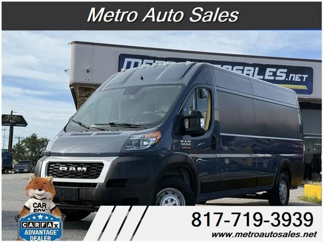 2021 Ram ProMaster Cargo Van High Roof 159" WB EXT for sale in Arlington, TX