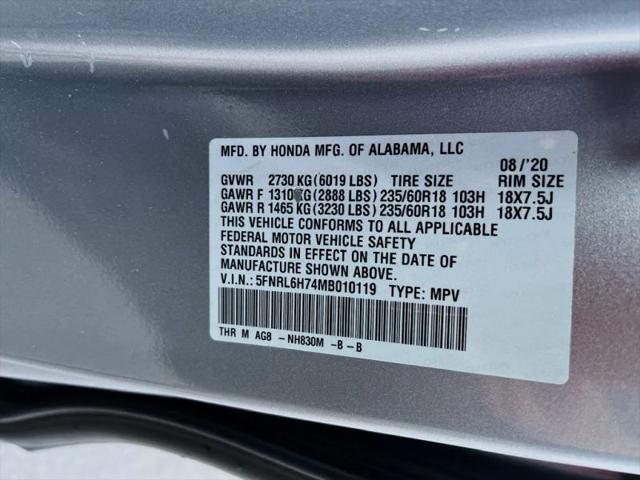 2021 Honda Odyssey EX-L