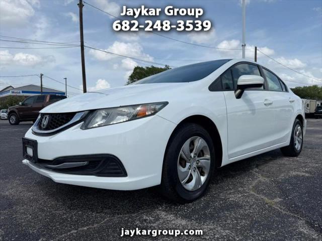 2015 Honda Civic LX for sale in Arlington, TX
