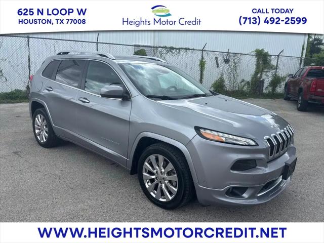 2017 Jeep Cherokee Overland for sale in Houston, TX