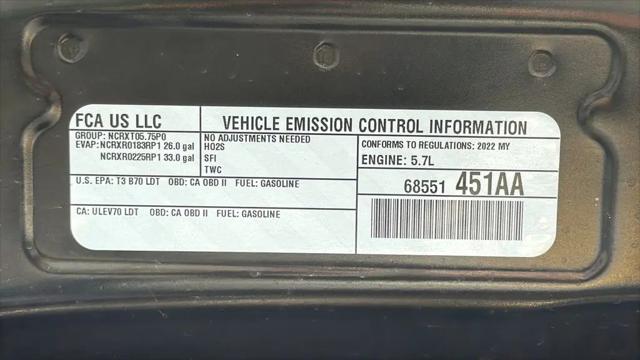 2022 Ram 1500 Rebel