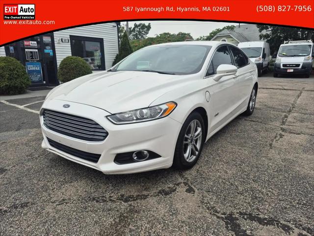 2015 Ford Fusion Energi Titanium for sale in Hyannis, MA