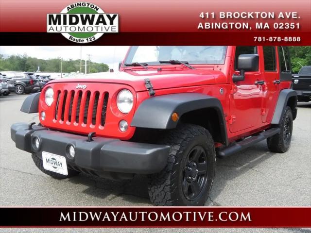 2017 Jeep Wrangler Unlimited Sport for sale in Abington, MA