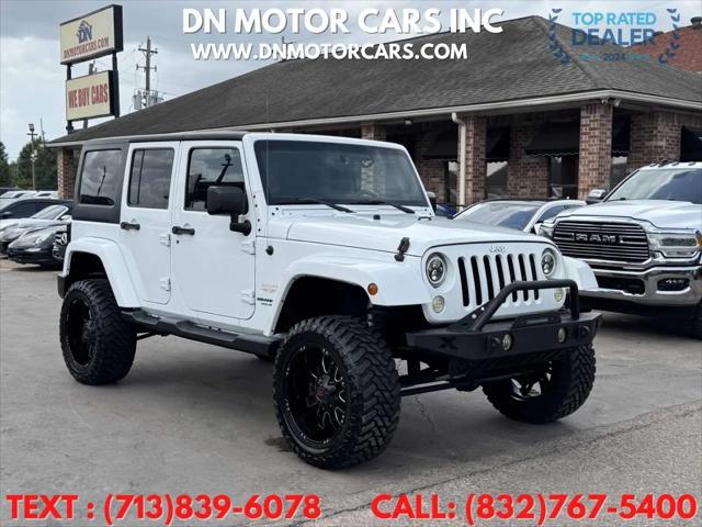 2014 Jeep Wrangler Unlimited Sahara for sale in Houston, TX