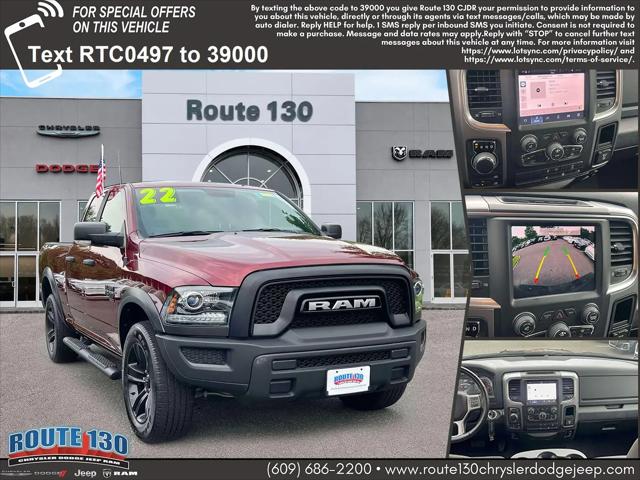 2022 Ram 1500 Classic Warlock Quad Cab 4x4 6'4" Box for sale in Robbinsville, NJ