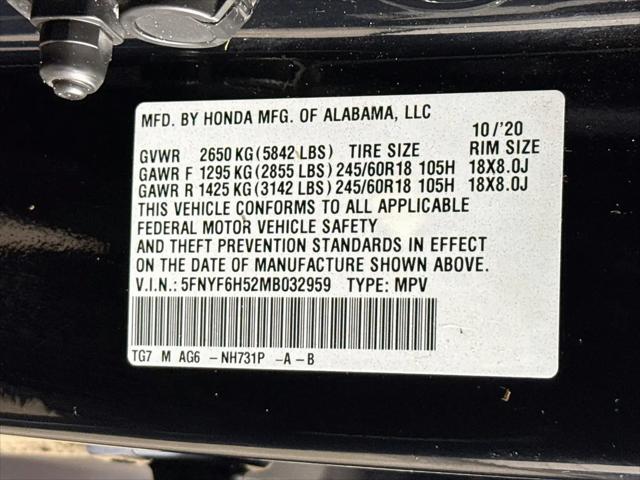 2021 Honda Pilot AWD EX-L