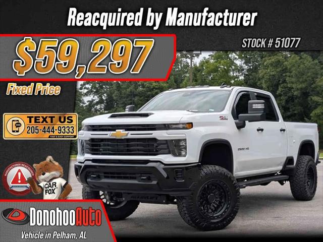 2025 Chevrolet Silverado 2500HD 4WD Crew Cab Standard Bed Custom for sale in Pelham, AL