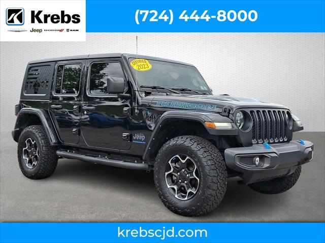 2023 Jeep Wrangler 4xe Rubicon 4x4 2023 Jeep Wrangler 4xe Rubicon 4x4