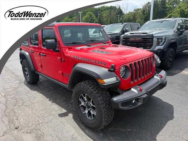 2019 Jeep Wrangler Unlimited Rubicon 4x4 for sale in Davison, MI