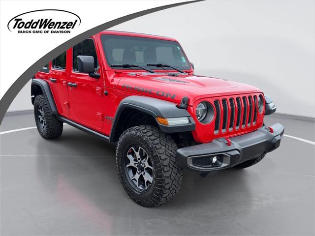 2019 Jeep Wrangler Unlimited Rubicon 4x4 for sale in Davison, MI