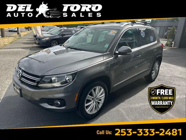 2013 Volkswagen Tiguan SE for sale in Auburn, WA