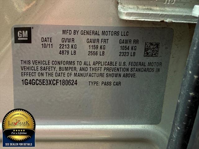 2012 Buick LaCrosse Leather Group