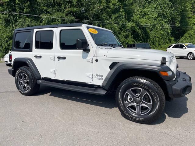 2018 Jeep Wrangler Unlimited Sport S 4x4 for sale in Londonderry, NH