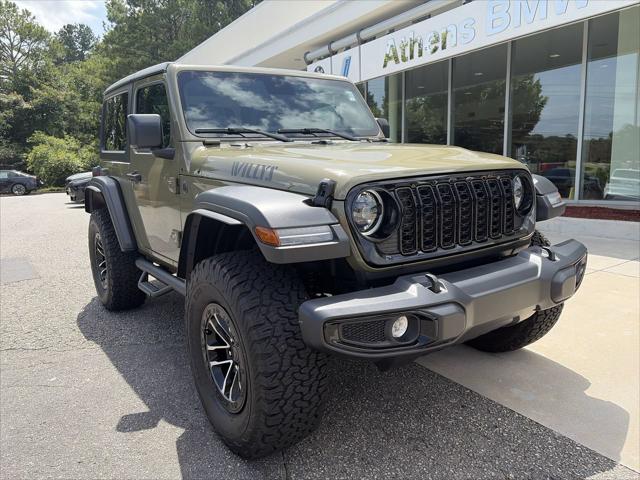 2025 Jeep Wrangler 2-Door Willys 4x4 for sale in Athens, GA