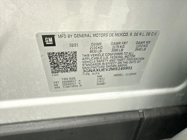 2021 Chevrolet Equinox AWD LT