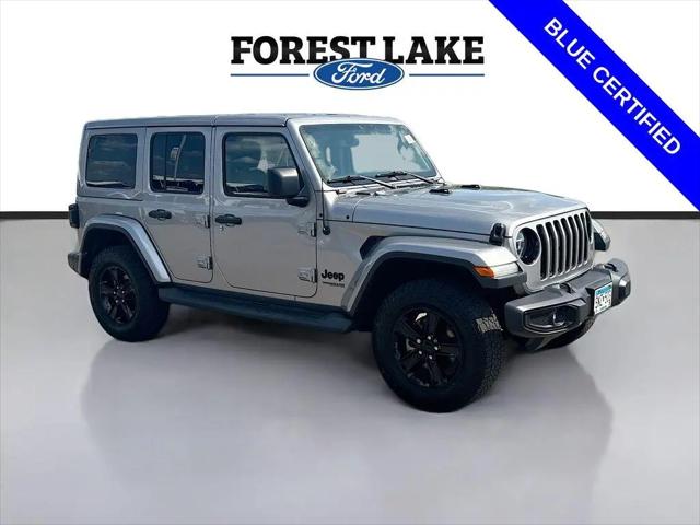 2019 Jeep Wrangler Unlimited Sahara Altitude 4x4 for sale in Forest Lake, MN