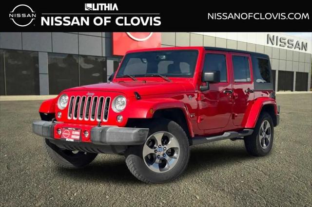 2018 Jeep Wrangler JK Unlimited Sahara 4x4 for sale in Clovis, CA