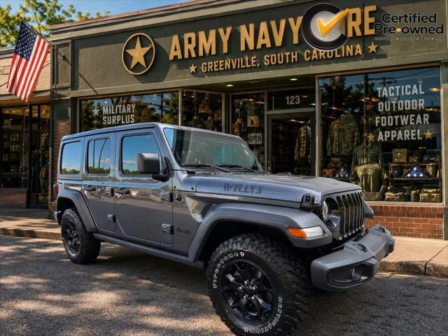 2023 Jeep Wrangler 4-Door Willys 4x4 for sale in Easley, SC