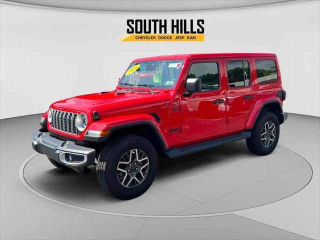 2025 Jeep Wrangler 4-Door Sahara 4x4 for sale in McMurray, PA
