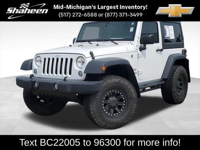 2018 Jeep Wrangler JK Sport for sale in Lansing, MI