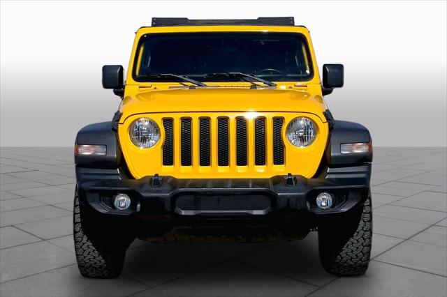 Used 2020 Jeep Wrangler Unlimited Sport S 4x4 For Sale in Lubbock, TX