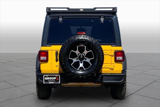 Used 2020 Jeep Wrangler Unlimited Sport S 4x4 For Sale in Lubbock, TX