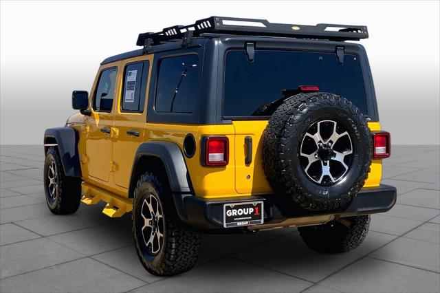 Used 2020 Jeep Wrangler Unlimited Sport S 4x4 For Sale in Lubbock, TX