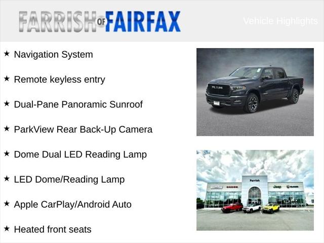 2027 RAM 1500 RAM 1500 LARAMIE CREW CAB 4X4 57 BOX 2027 RAM 1500 RAM 1500 LARAMIE CREW CAB 4X4 57 BOX