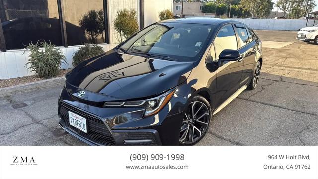 2020 Toyota Corolla SE for sale in ONTARIO, CA
