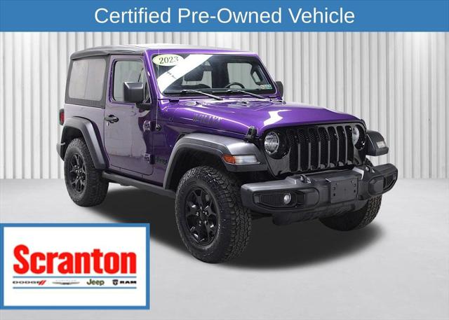 2023 Jeep Wrangler 2-Door Willys Sport 4x4 2023 Jeep Wrangler 2-Door Willys Sport 4x4