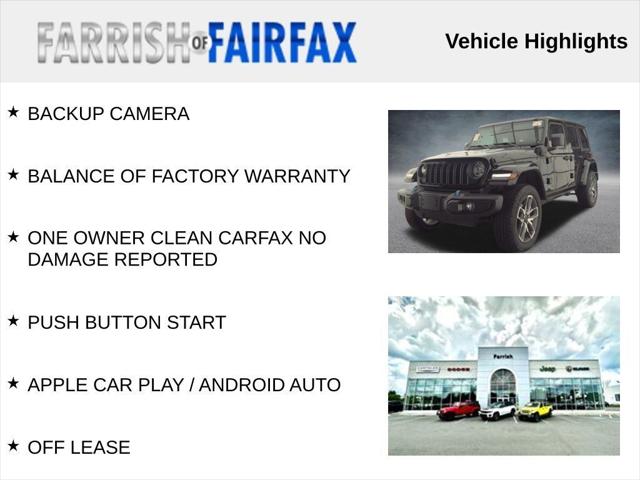 2024 Jeep Wrangler 4xe Sport S 4xe