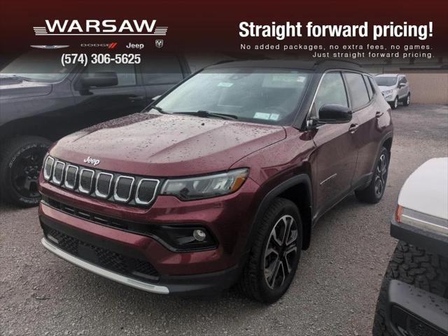 2022 Jeep Compass Limited 4x4 for sale in Warsaw, IN