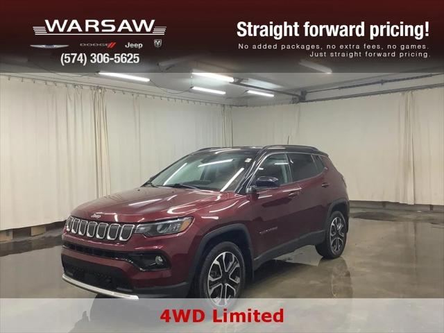 2022 Jeep Compass Limited 4x4 for sale in Warsaw, IN