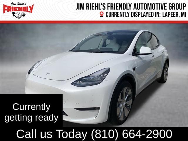 2022 Tesla Model Y Long Range Dual Motor All-Wheel Drive for sale in Lapeer, MI