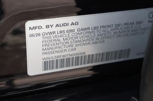 2026 Audi S8 TFSI quattro tiptronic