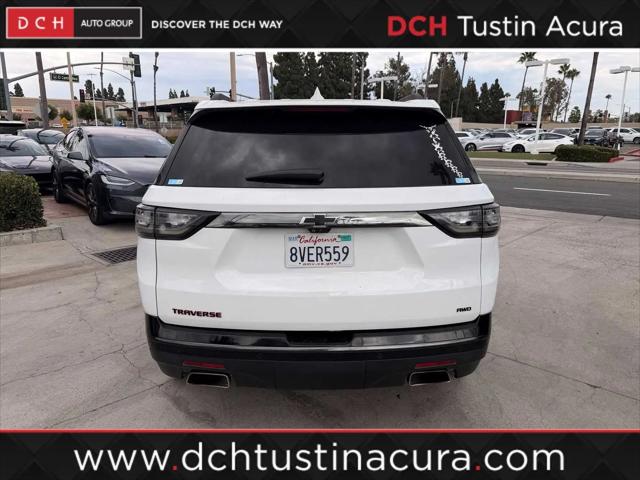 2021 Chevrolet Traverse Premier for sale in Tustin, CA