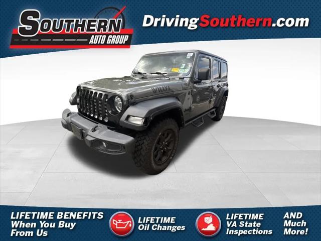 2022 Jeep Wrangler Unlimited Willys 4x4 for sale in Virginia Beach, VA