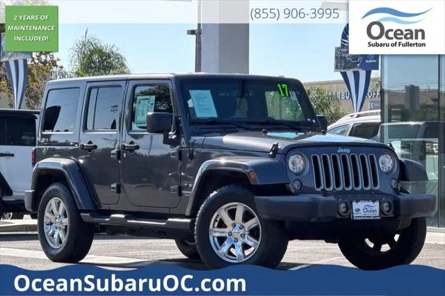 2017 Jeep Wrangler Unlimited Sahara for sale in Fullerton, CA