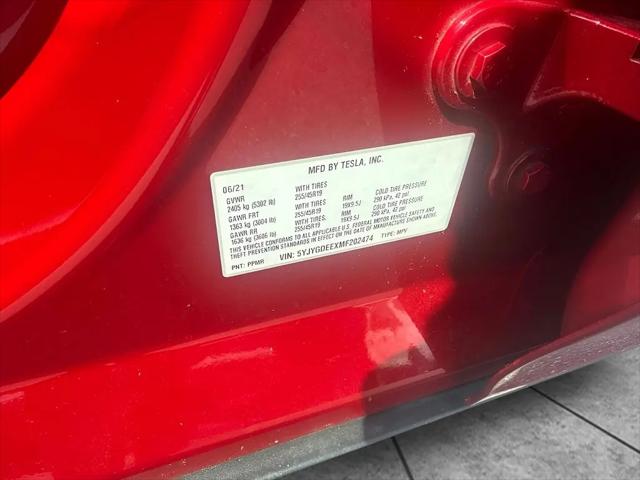 2021 Tesla Model Y Long Range Dual Motor All-Wheel Drive