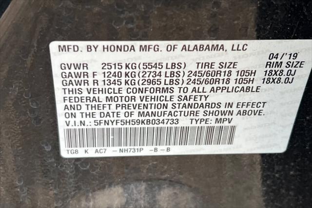 2019 Honda Pilot EX-L