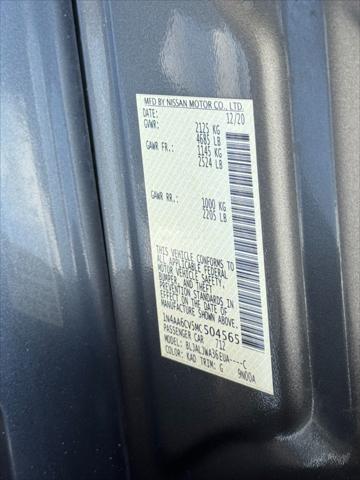 2021 Nissan Maxima SV Xtronic CVT