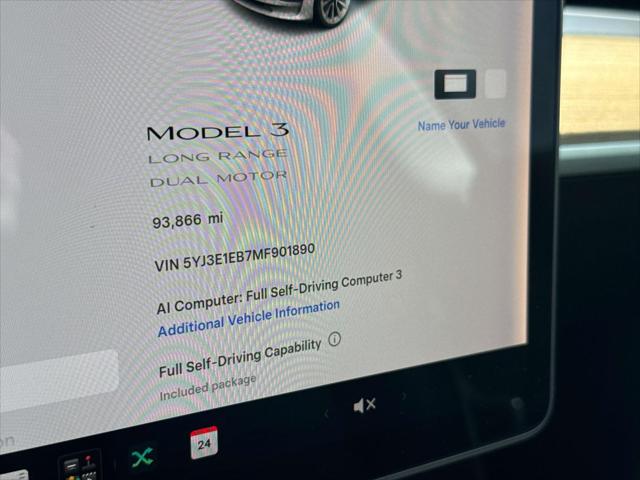 2021 Tesla Model 3 Long Range Dual Motor All-Wheel Drive