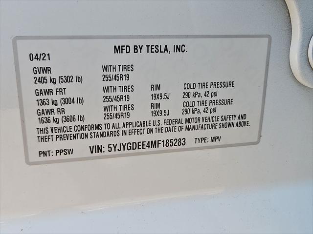 2021 Tesla Model Y Long Range Dual Motor All-Wheel Drive
