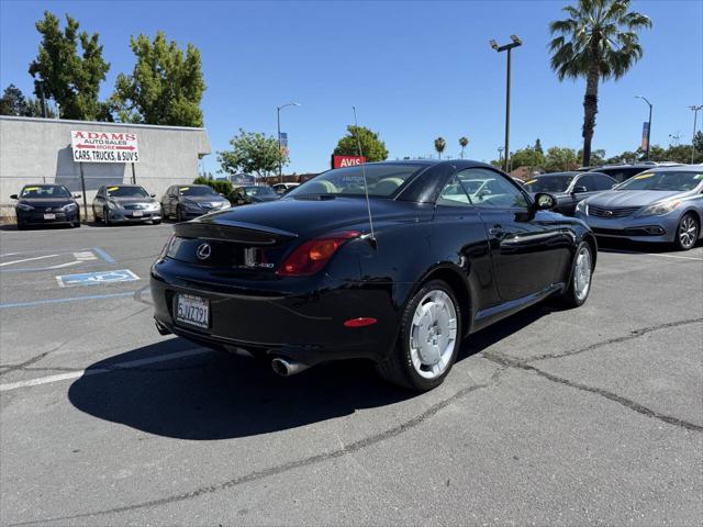 2004 Lexus SC 430 Base 2dr Convertible