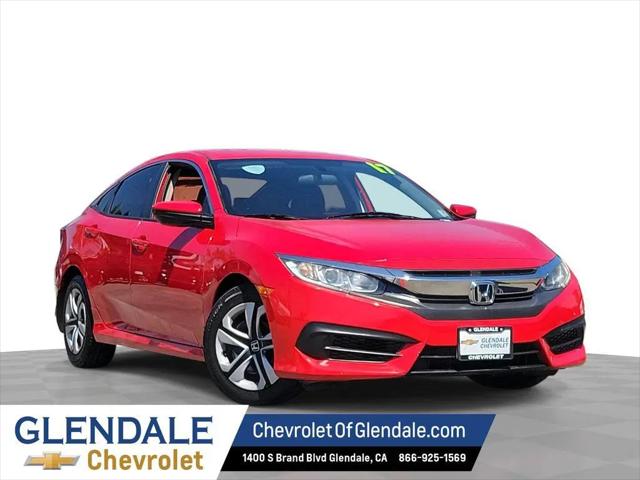 2017 Honda Civic LX for sale in Glendale, CA