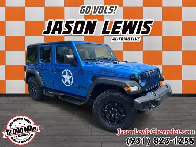 2022 Jeep Wrangler Unlimited Willys Sport 4x4 for sale in Livingston, TN