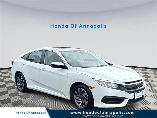 2016 Honda Civic EX for sale in Annapolis, MD