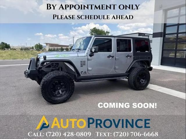 2016 Jeep Wrangler Unlimited Rubicon for sale in Castle Rock, CO