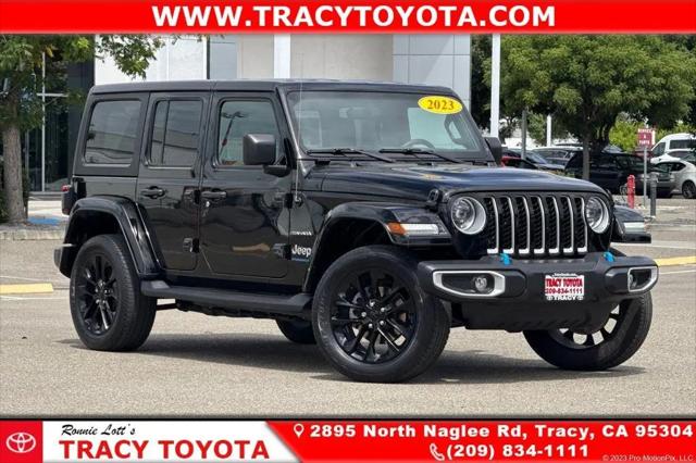 2023 Jeep Wrangler 4xe Sahara 4x4 for sale in Tracy, CA