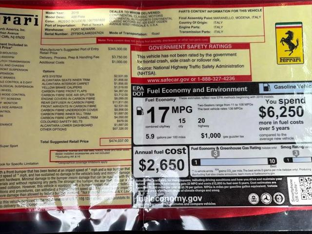 2019 Ferrari 488 Pista Base for sale in Carrollton, TX